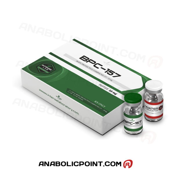 BPC-157 - Body Protective Compound 157 - 1 vial 10mg + 2ml Solvent - Intense Lab - AnabolicPoint.com