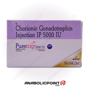 chorionic gonadotropin injection ip 5000 iu - puretrig 5000iu - gufic ferticore - anabolicpoint_com
