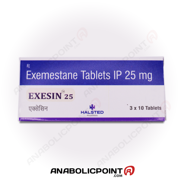 exemestane tablets exesin 25 ip 25mg 3x10 halsted pharma - anabolicpoint_com